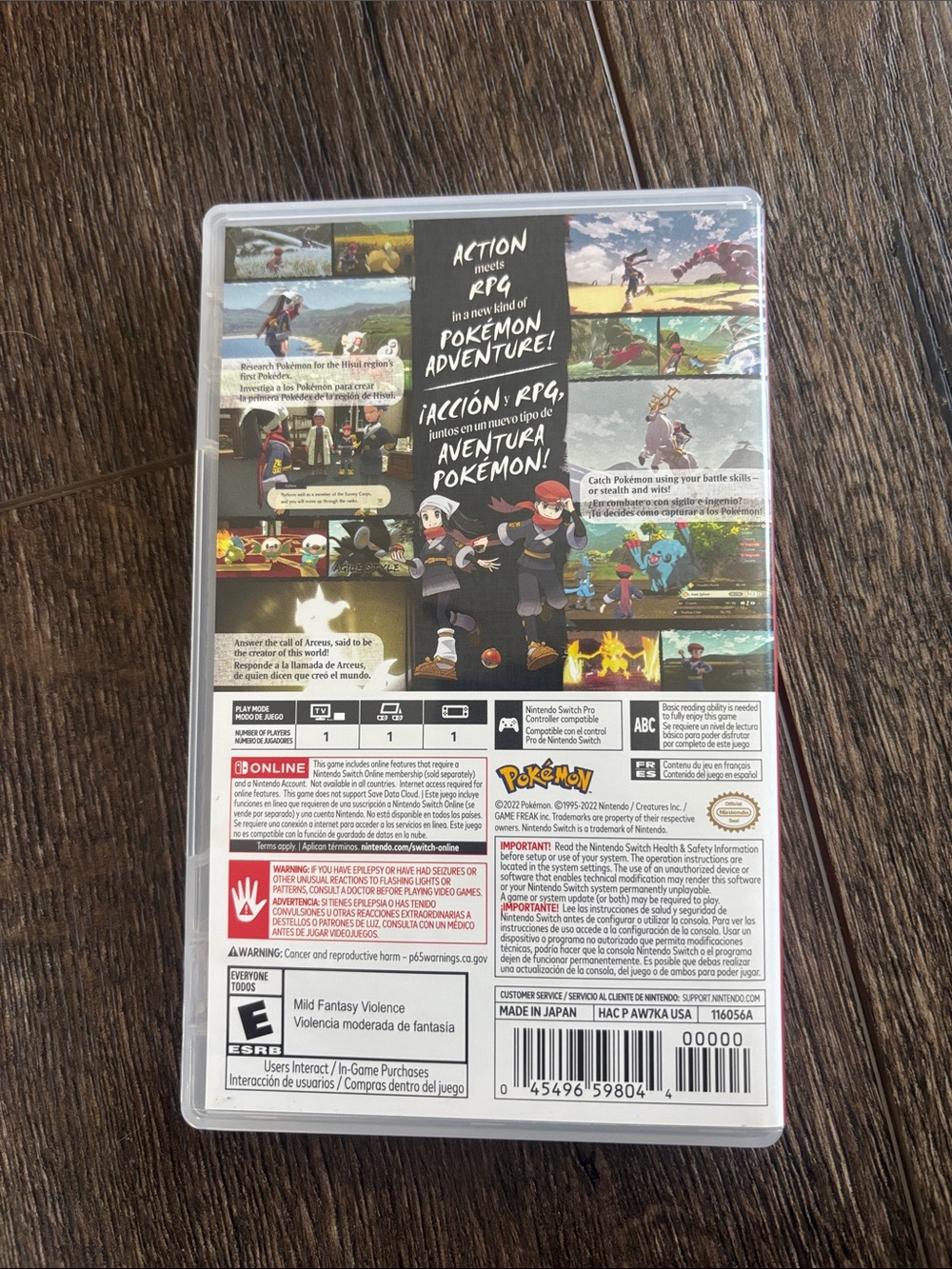 Nintendo Pokémon Legends: Arceus - Picture 2 of 4